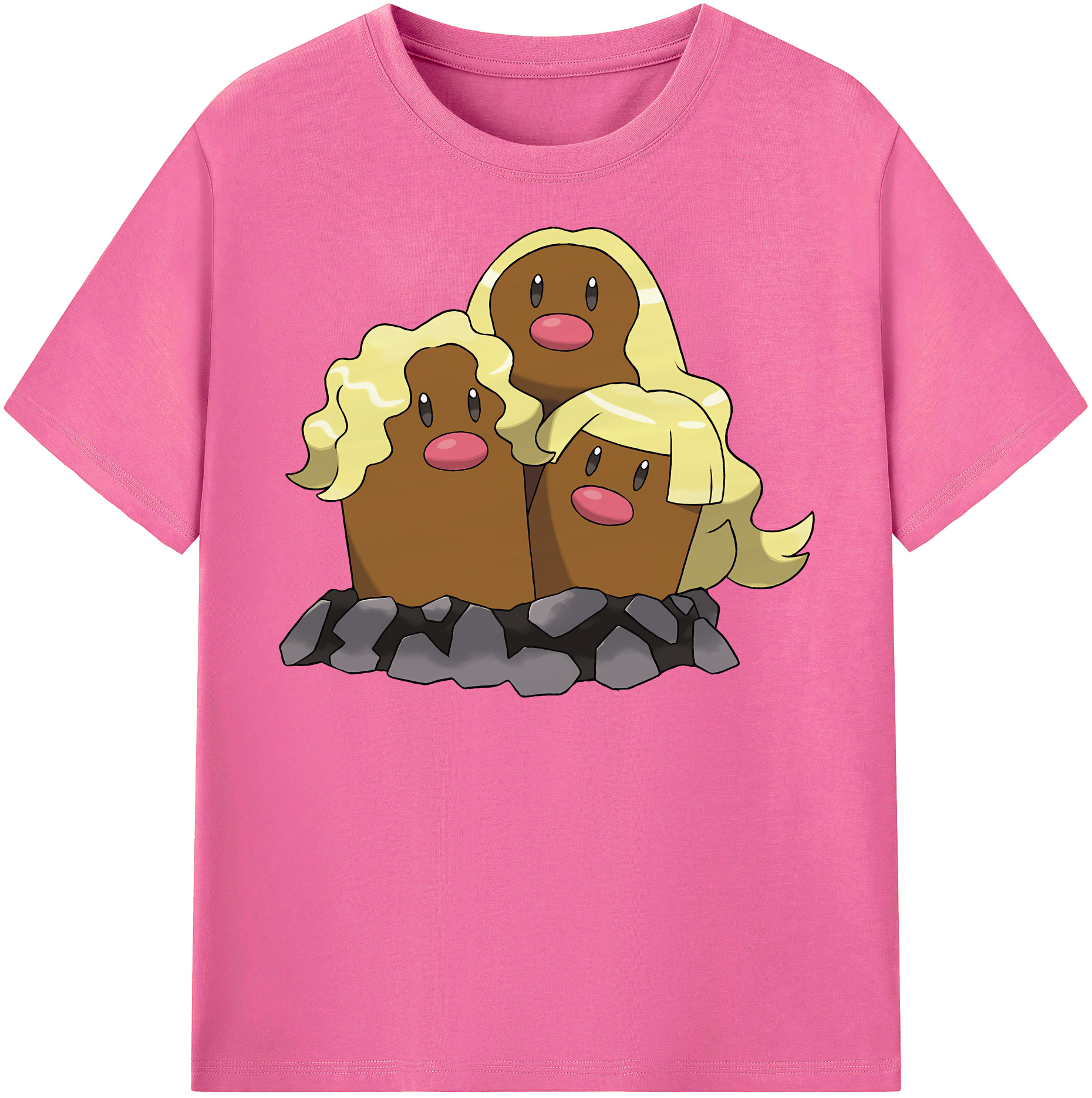 （画像用） ポケットモンスター Pokémon レディースカジュアルプリントTシャツ（綿100％）